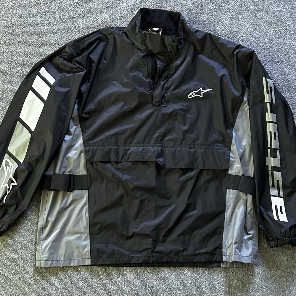 Alpinestars Jacket Mens 3XL Racing Pullover Rain Windbreaker Motorcycle